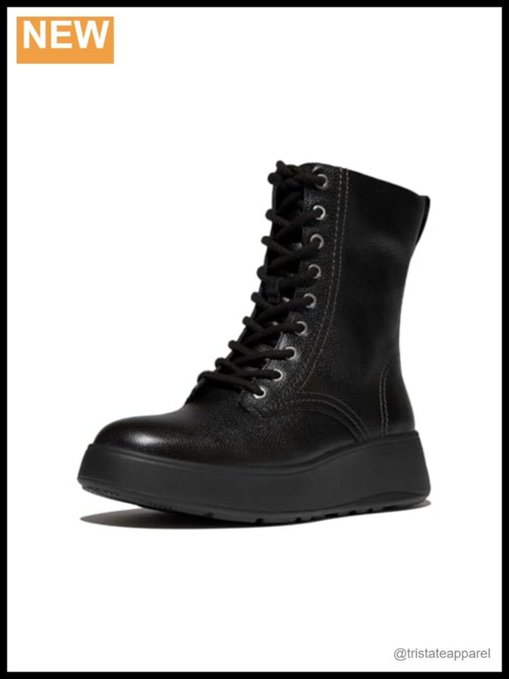 Women's Leather Lace-Up Ankle Boots